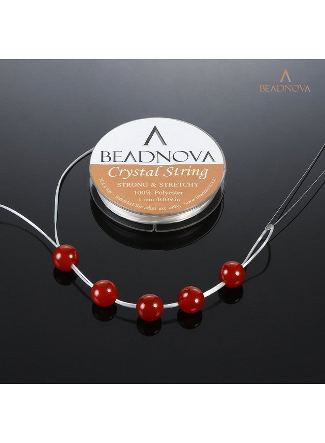 BEADNOVA 1Mm Elastic Stretch Crystal String Cord For Jewelry Making Bracelet Beading Thread (12M/ Roll Total 10 Rolls Mixed Color) - Image 4