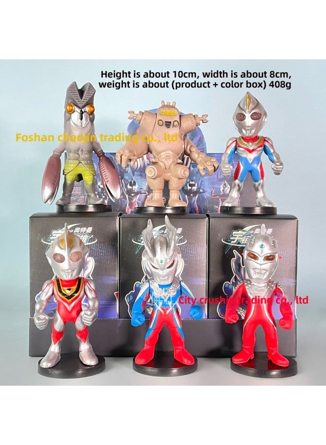 Free Shipping Ultraman Figure Blind Box Ultraman Tiga Infinite Zero Belial Geed Orb Dainajed 