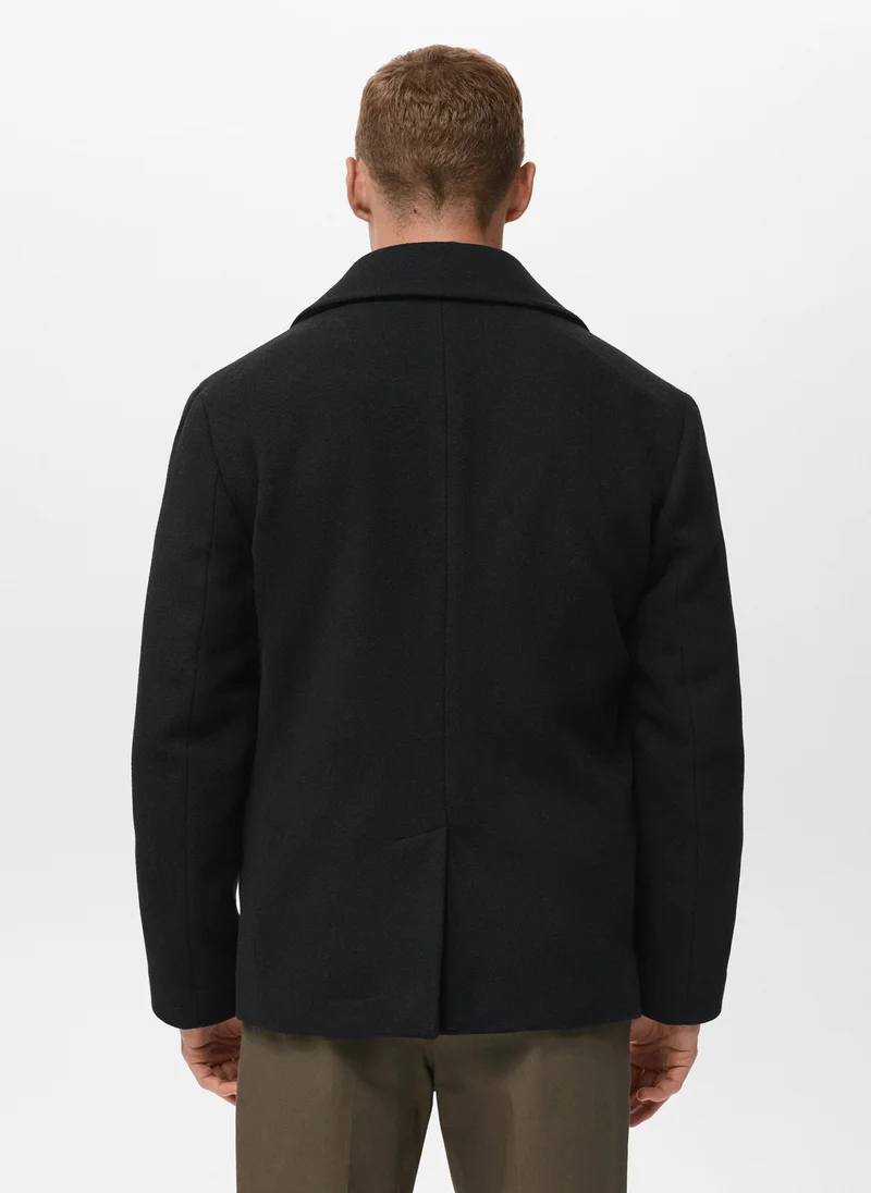 مانجو مان Short Collared Coat