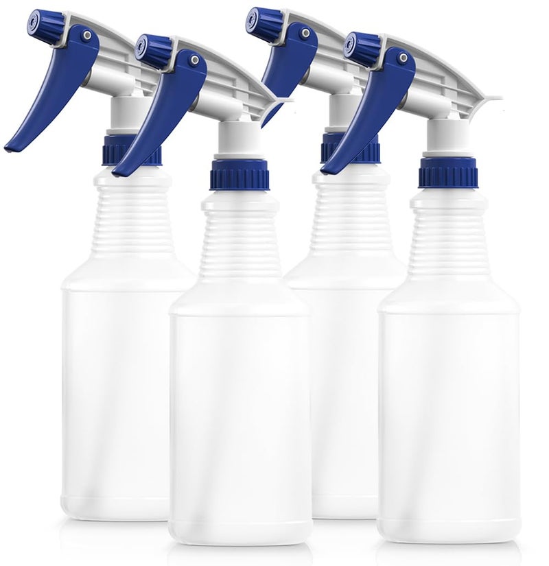 Bar5F مجموعة Bar5F من 4 زجاجات رش فارغة سعة 16 أونصة، حشوة NBR - مقاومة فائقة للهيدروكربونات - مثالية لتفاصيل السيارات والتنظيف الصناعي - Image 1