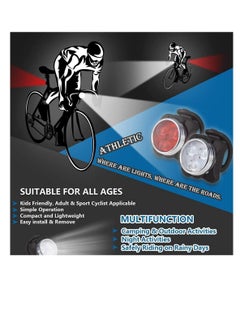Y&D USB Bike Light Set, Rechargeable Battery Super Bright Bicycle Light, Lights Front and Back, Waterproof Rear Combinations LED Perfect for Bikes Cycling,Outdoor  - Image 3