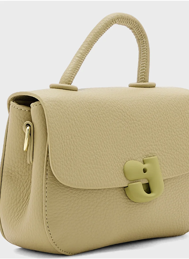 Ginger G" Logo Satchel Bag