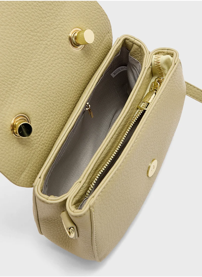 Ginger G" Logo Satchel Bag
