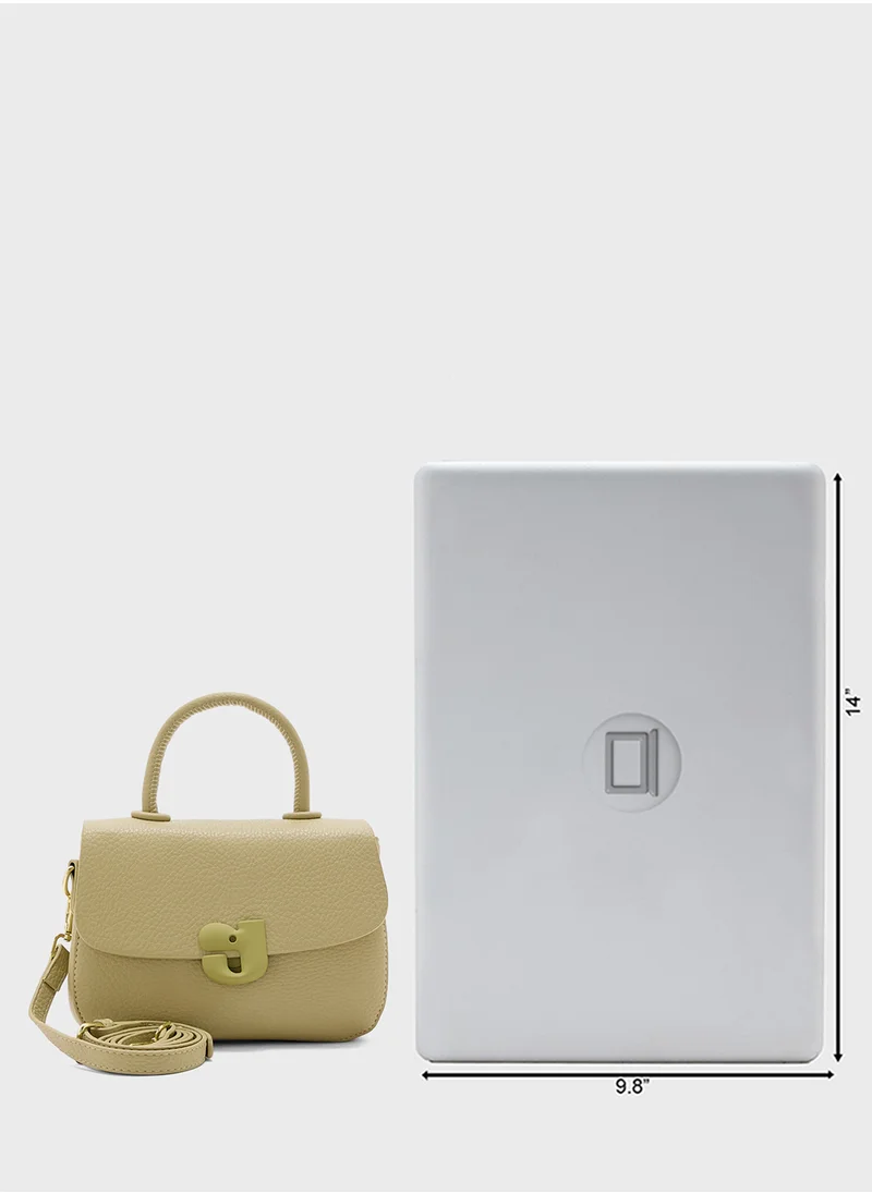 Ginger G" Logo Satchel Bag