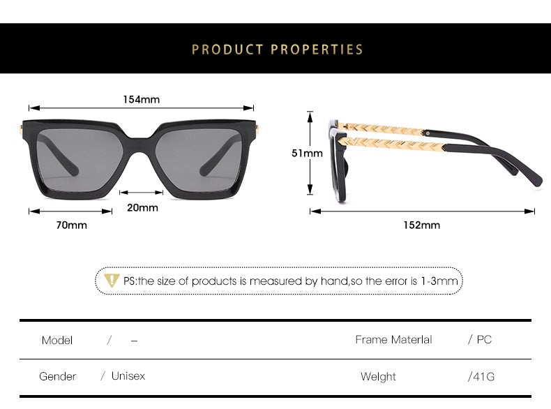 Sunglasses UV Protection Fashion 2031 - Image 5
