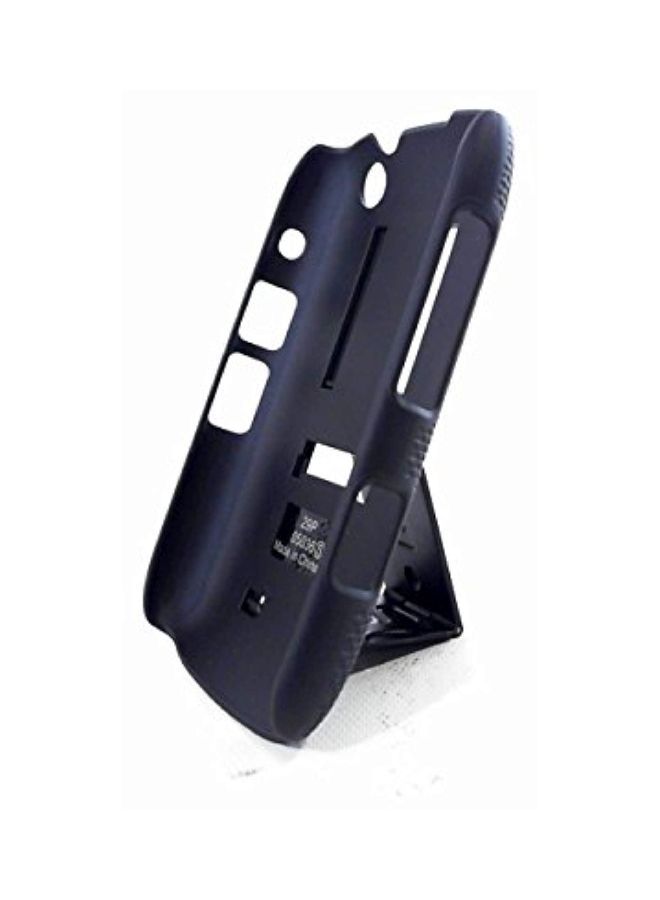 NIBEMINENT Protective Shell And Holster For Blackberry Curve 9315/9310 Black/Clear - Image 4