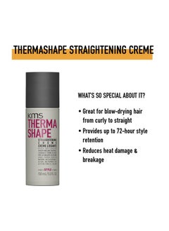 kms KMS Thermashape Straightening Blow Dry Crème, 5 oz  - Image 3