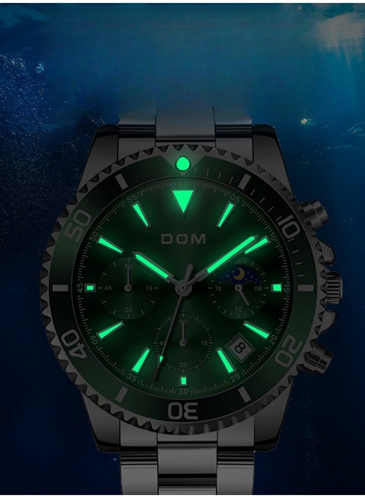 DOM Men's Waterproof Quartz Watch - Image 3