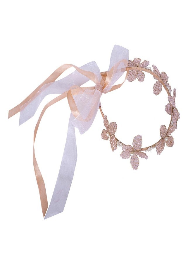 Choko Hair Accessories Pink Perennial Flower Hairband for Girls, Women - CHK103 - Image 5