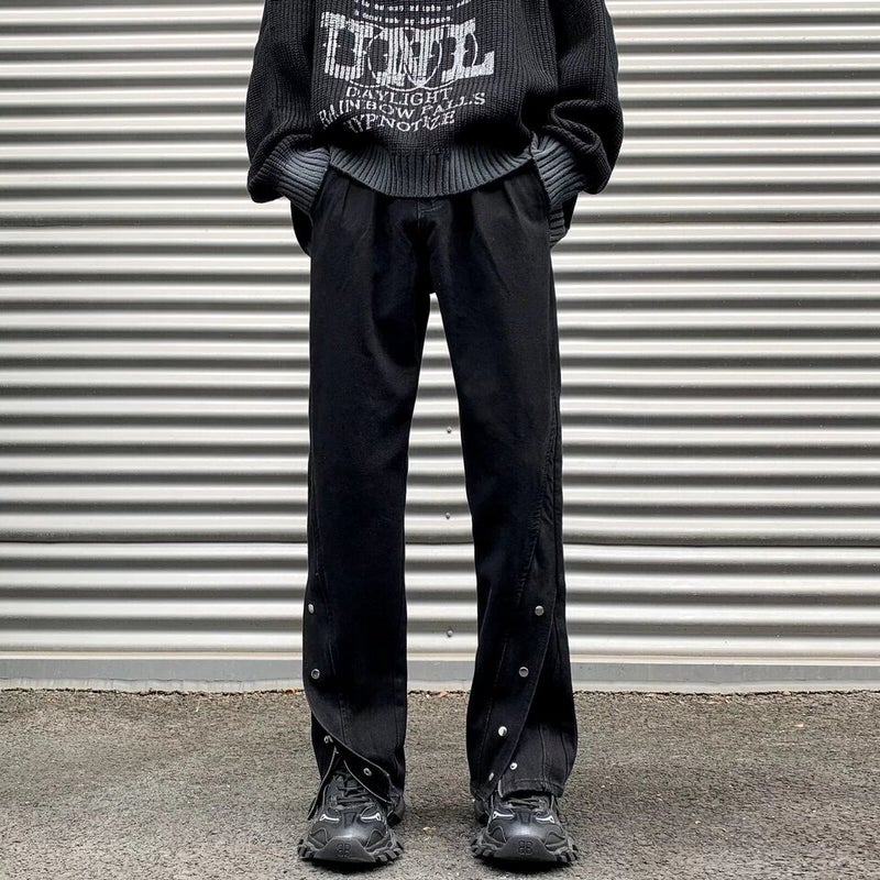 Unisex Classic Denim Jeans Loose Fit Daily Outdoor Wear - Image 3