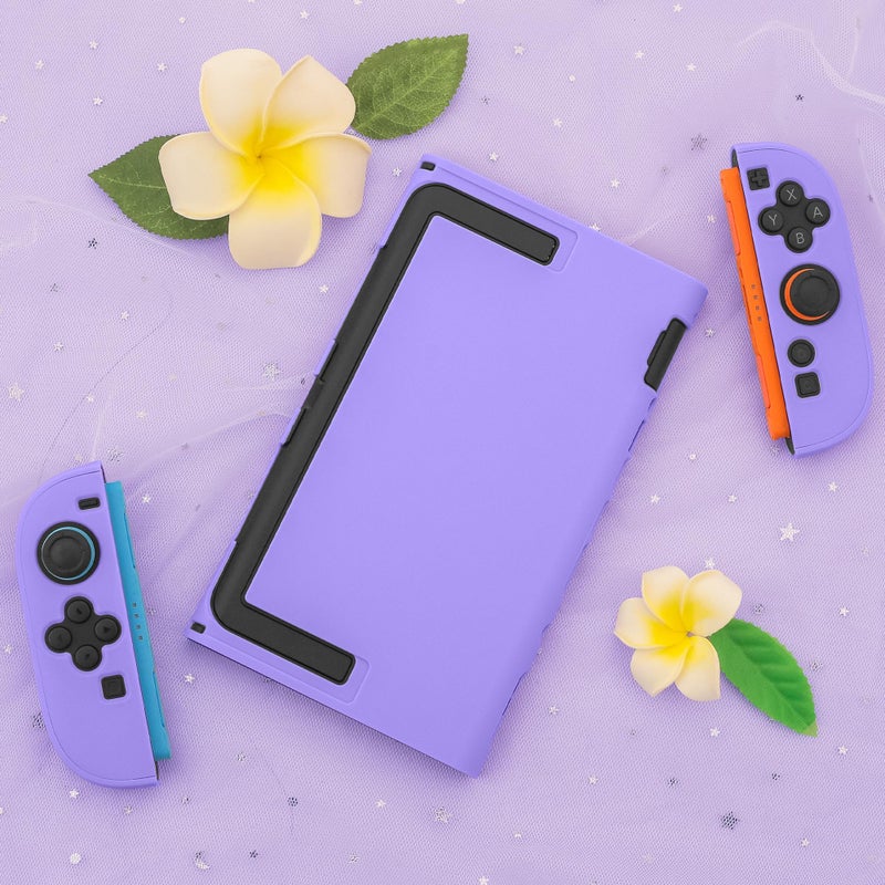 FANPL [Improved Easy Dockable Version] Purple Case for Nintendo Switch 2, FANPL Protective Cover for Switch 2 and JoyCon Controller - Strong and Durable, Not Easy to Fall Off - Image 2