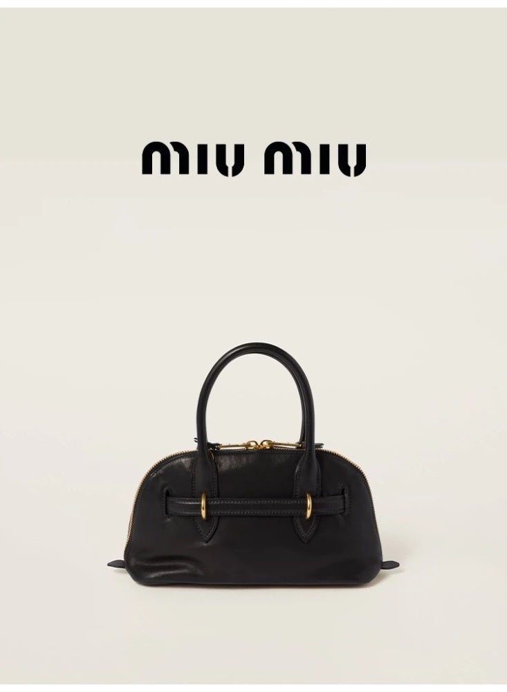 ميو حقيبة MIU Aventure من جلد نابا بمقبض علوي - Image 5