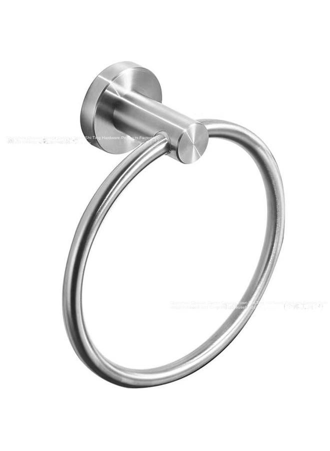 Bluejw Bathroom Suit Stainless Steel Suit Bathroom Hardware Pendant Full Set Of Hooks Towel Bar Round Tube Suit In Stock - Image 1