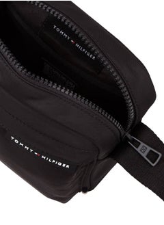 TOMMY HILFIGER Men's Element Mini Reporter Bag - Polyester Blend, Black  - Image 3