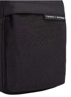TOMMY HILFIGER Men's Element Mini Reporter Bag - Polyester Blend, Black  - Image 5