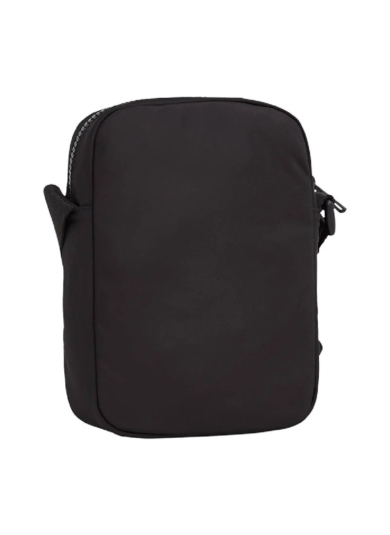 TOMMY HILFIGER Men's Element Mini Reporter Bag - Polyester Blend, Black