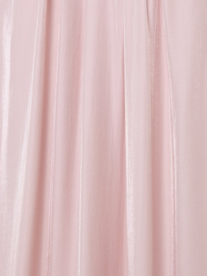 Lichi Maxi viscose dress with floor-length cape - Image 5