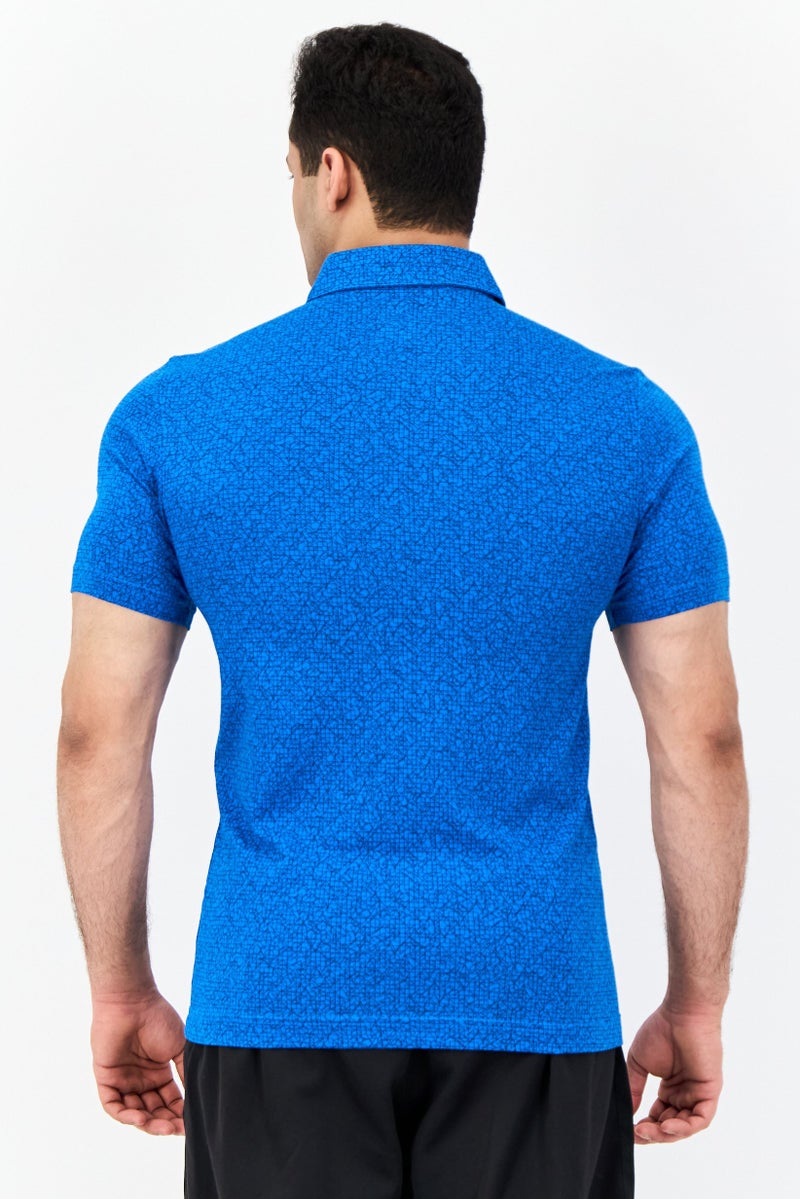 Adidas تي شيرت بولو قصير الأكمام للرجال، ملابس رياضية، في الهواء الطلق، متعدد الألوان - Image 3