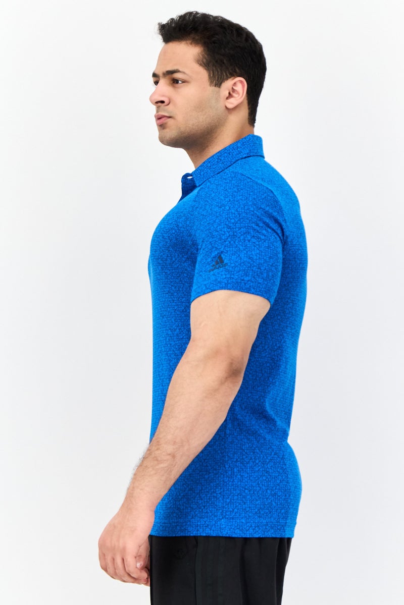 Adidas تي شيرت بولو قصير الأكمام للرجال، ملابس رياضية، في الهواء الطلق، متعدد الألوان - Image 2