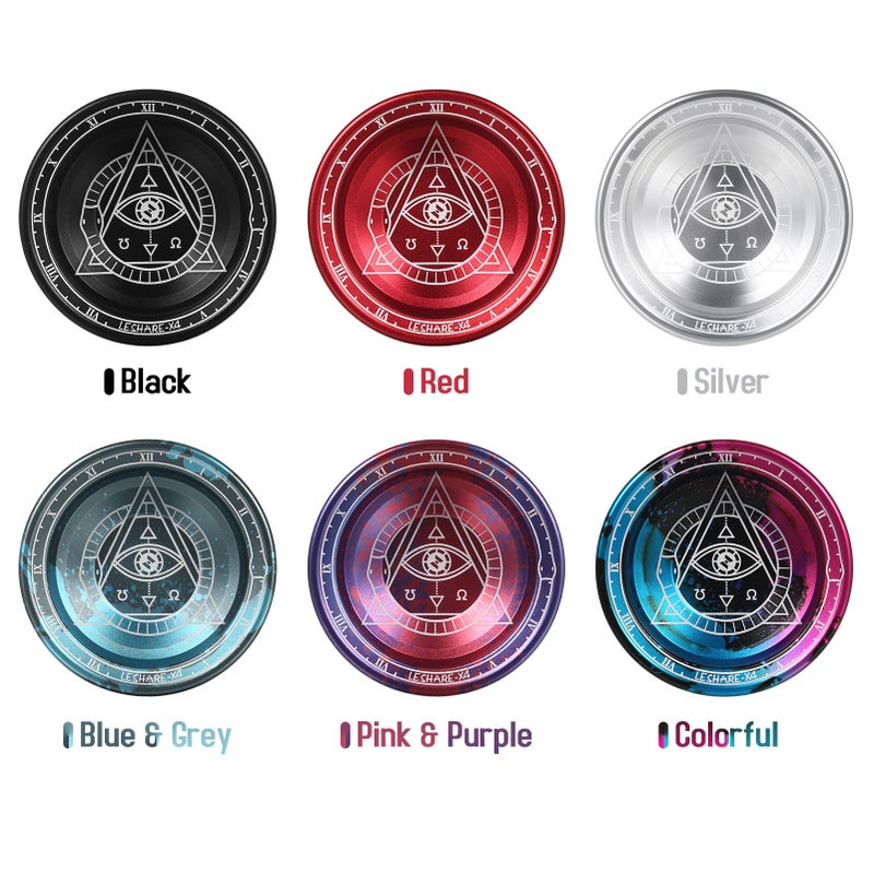 Professional Yoyo Competitive Aluminum Yoyo Ball Yo Yo Gift with Strings and Glove - Image 4