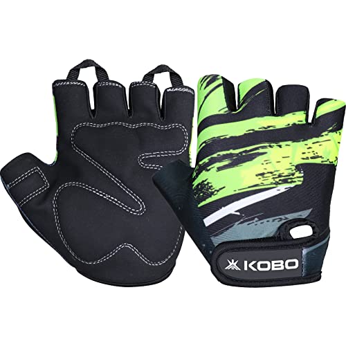 Kobo WTG-66 Weight Lifting Gym Gloves Hand Protector for Fitness Training - Image 1
