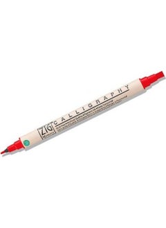 Zig Calligraphy Pen Ms-3400 020 Pure Red