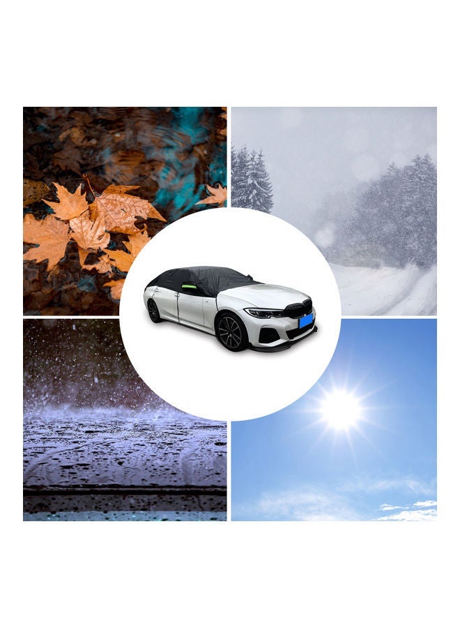 NIBEMINENT Windshield Snow Cover With Side Mirror Covers - Image 4