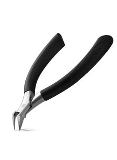 BEZOX Toenail Clippers For Ingrown Toenail Prevention, Straight Blade Podiatrist Nail Clippers For Thick Nails, Ergonomic Finger Nail Clippers For Adults, Seniors, Men And Women - Black  - Image 1