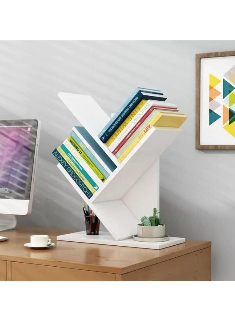 TPGP Small Tree Bookshelf Desktop Organizer for Desk Accessories and Office Decoration - Image 5