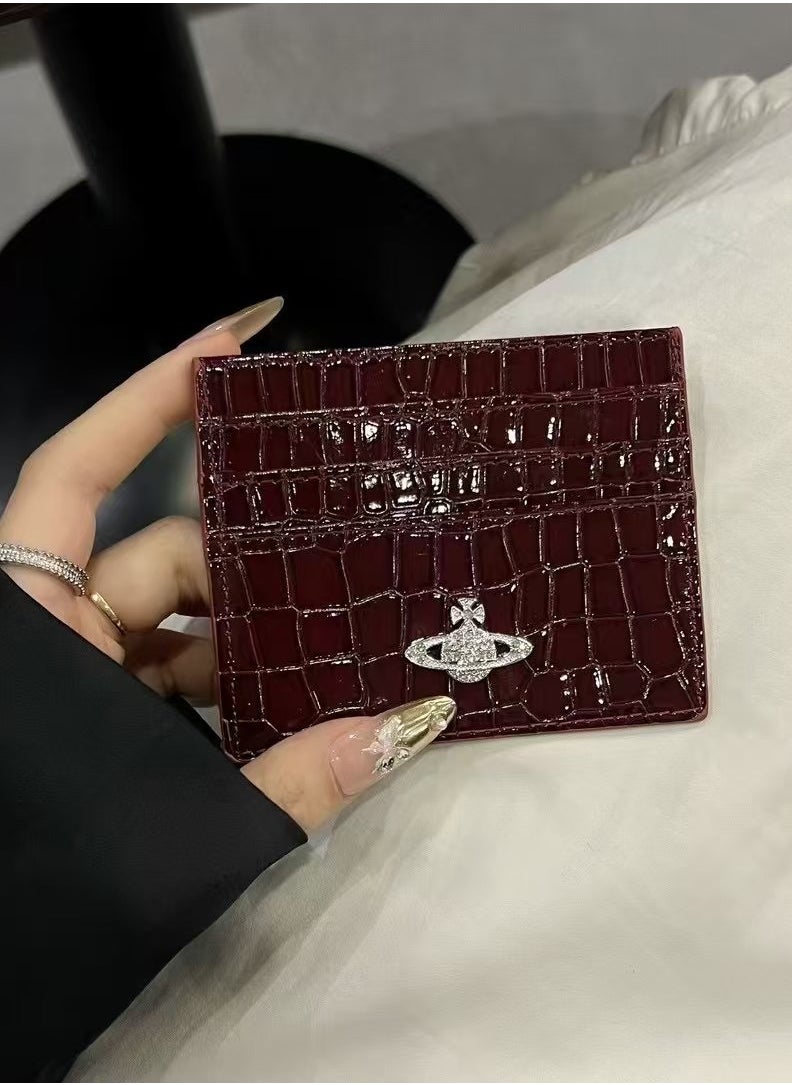 Vivienne Westwood Planet Premium Card Holder Fashion Organ Bag Coin Purse  - Image 2