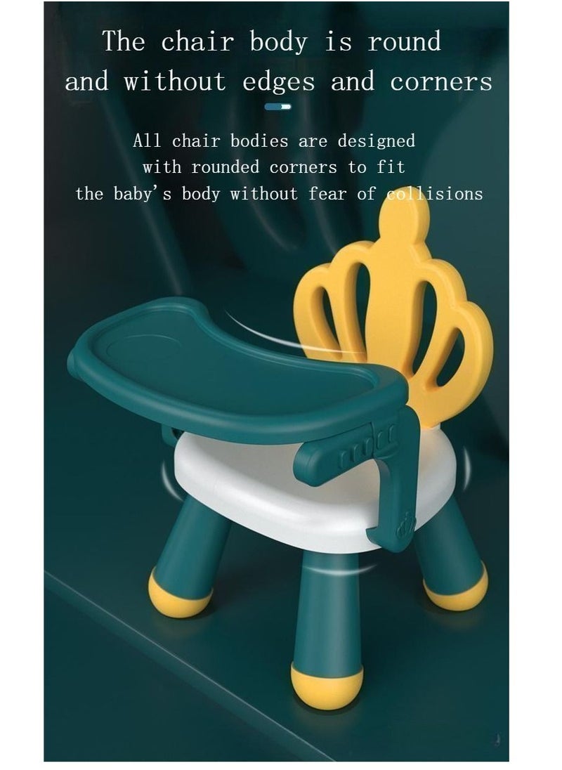 QiaoKai Pink Children's Portable Safety Detachable Dining Chair  - Image 2