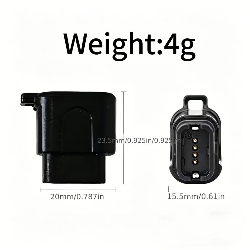 Black Type C To 12 Speed Bicycle Electric Conversion Charger Adapter - Image 3