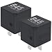 Casalytics 645 4H0951253A V23136B0006X080 Relay Pack of 2 40A 12VDC 4Pin SPST Automotive Relay for Volkswagen Tiguan Audi Q5 A4 Atlas Fixes P0230 P069E Codes - Image 2