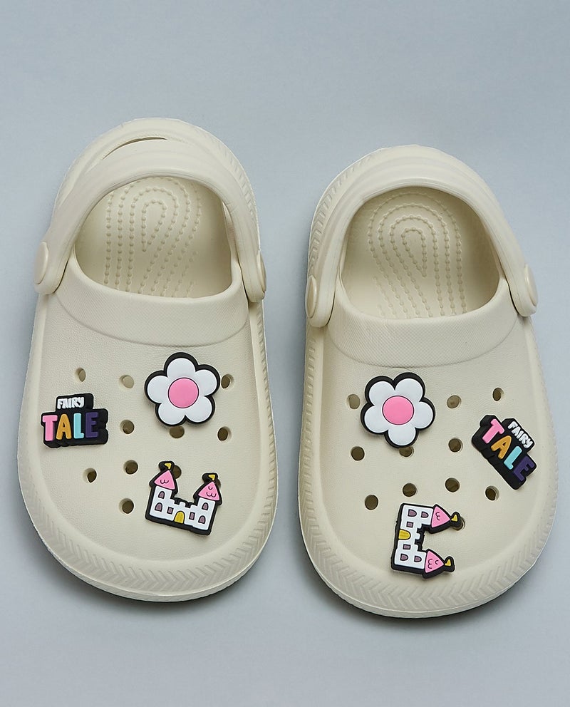R&B Charm Detail Slingback Clogs - Image 4