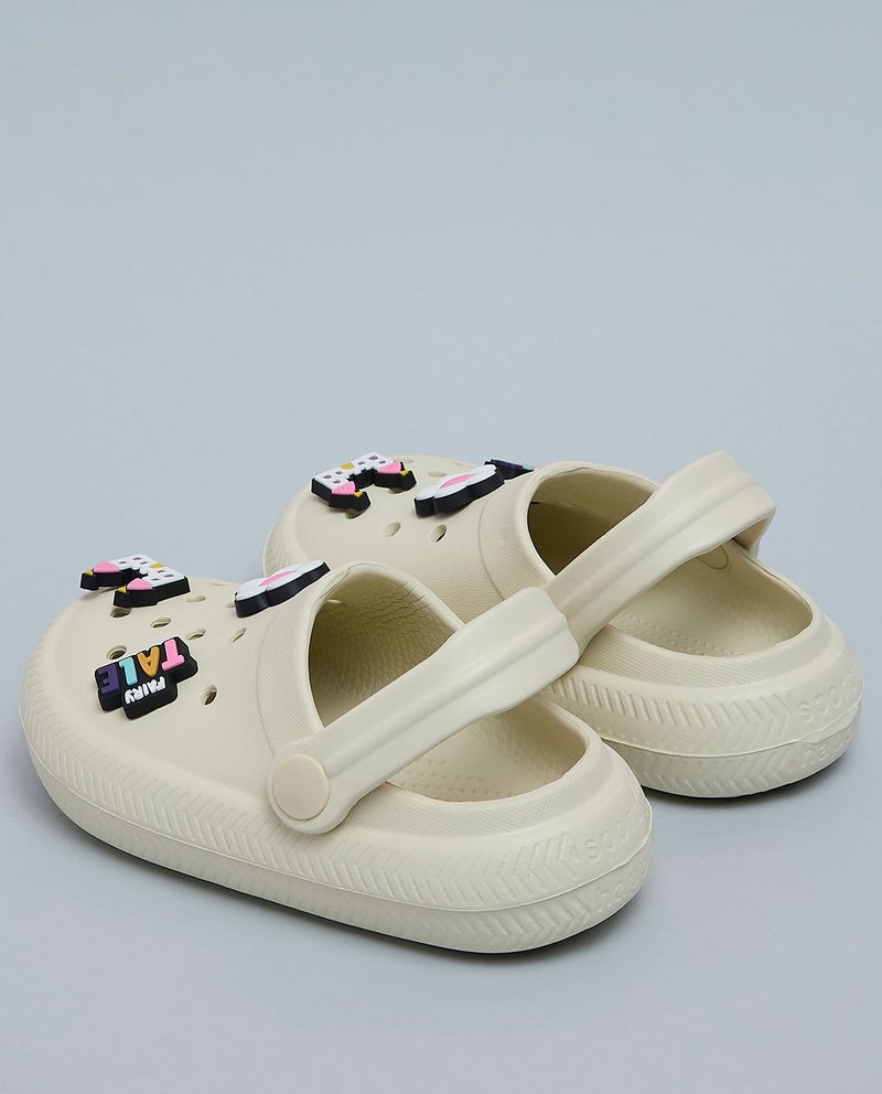 R&B Charm Detail Slingback Clogs - Image 3
