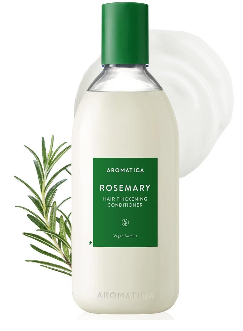 AROMATICA Rosemary Hair Thickening Conditioner |400ml - Image 1