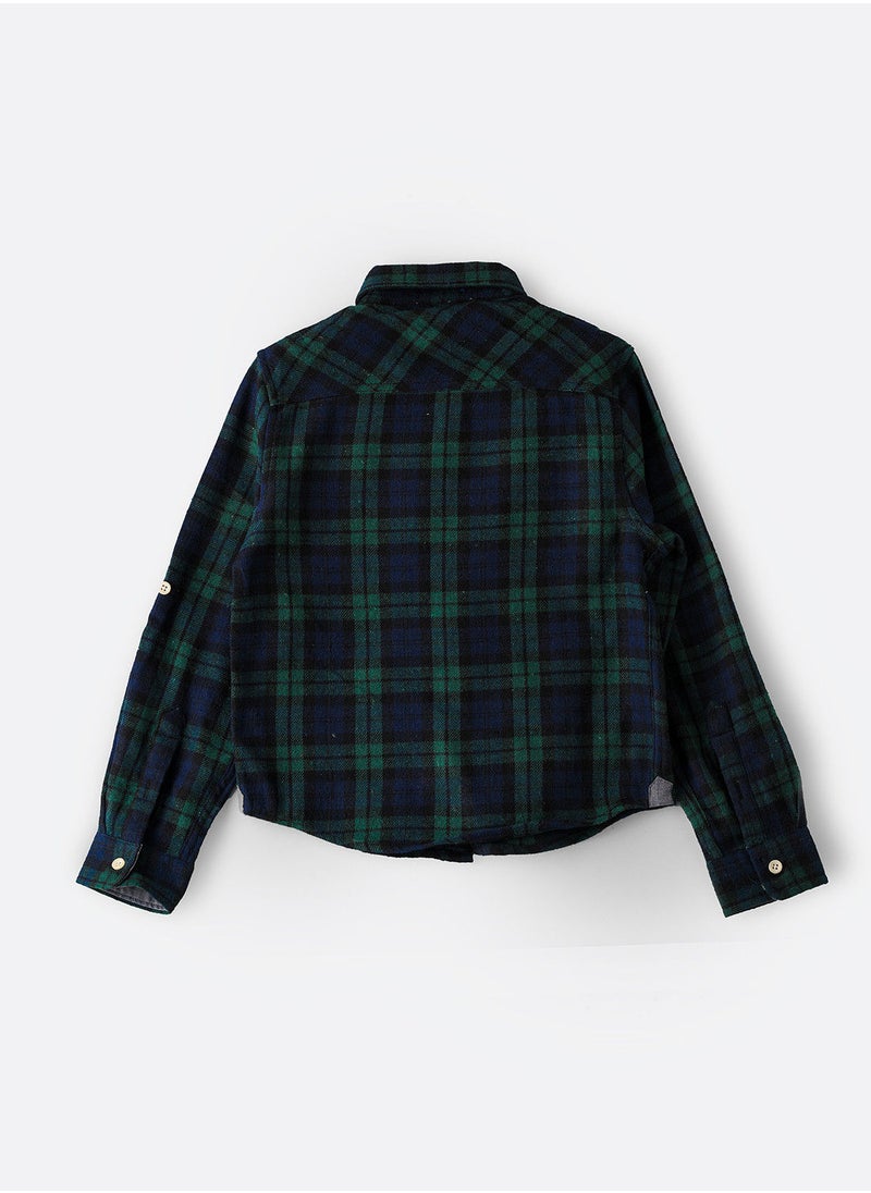 JAM Woven f/slv checks shirt  - Image 2