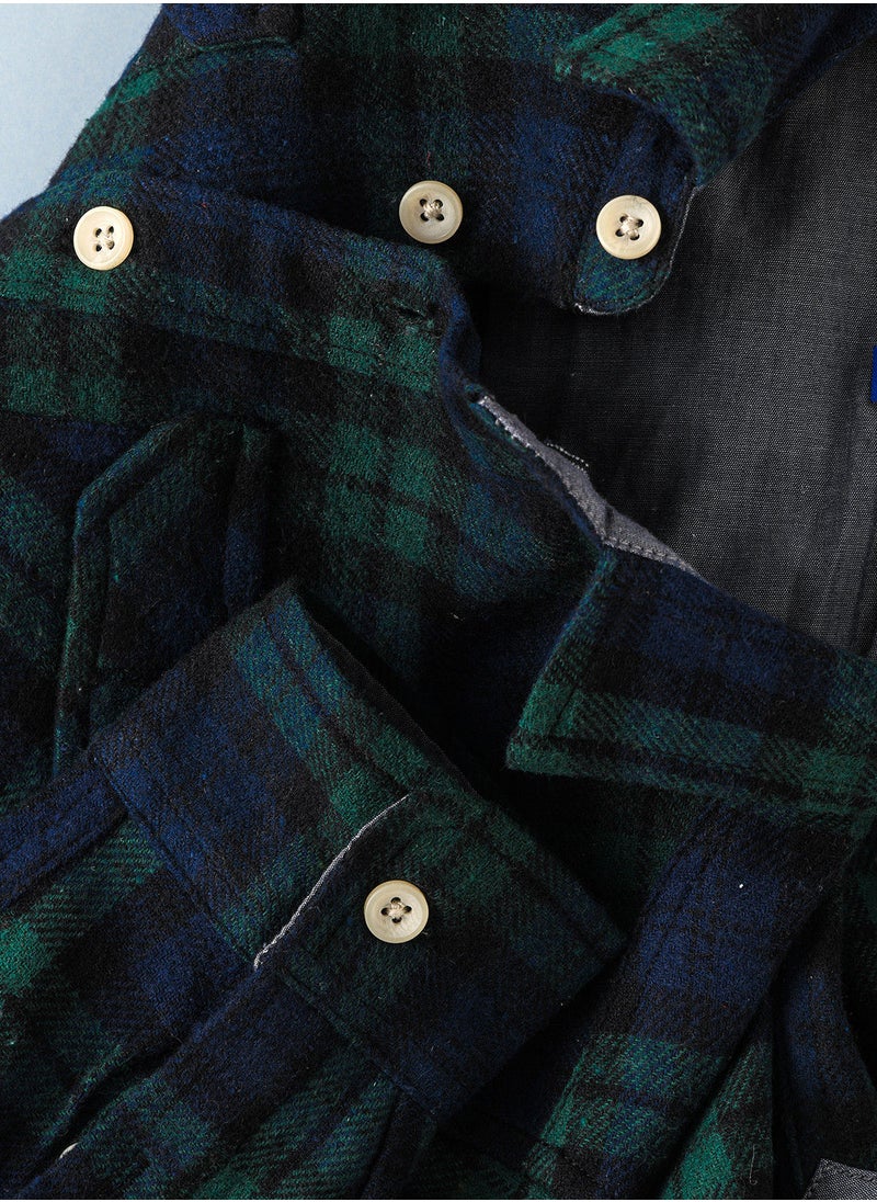 JAM Woven f/slv checks shirt  - Image 4