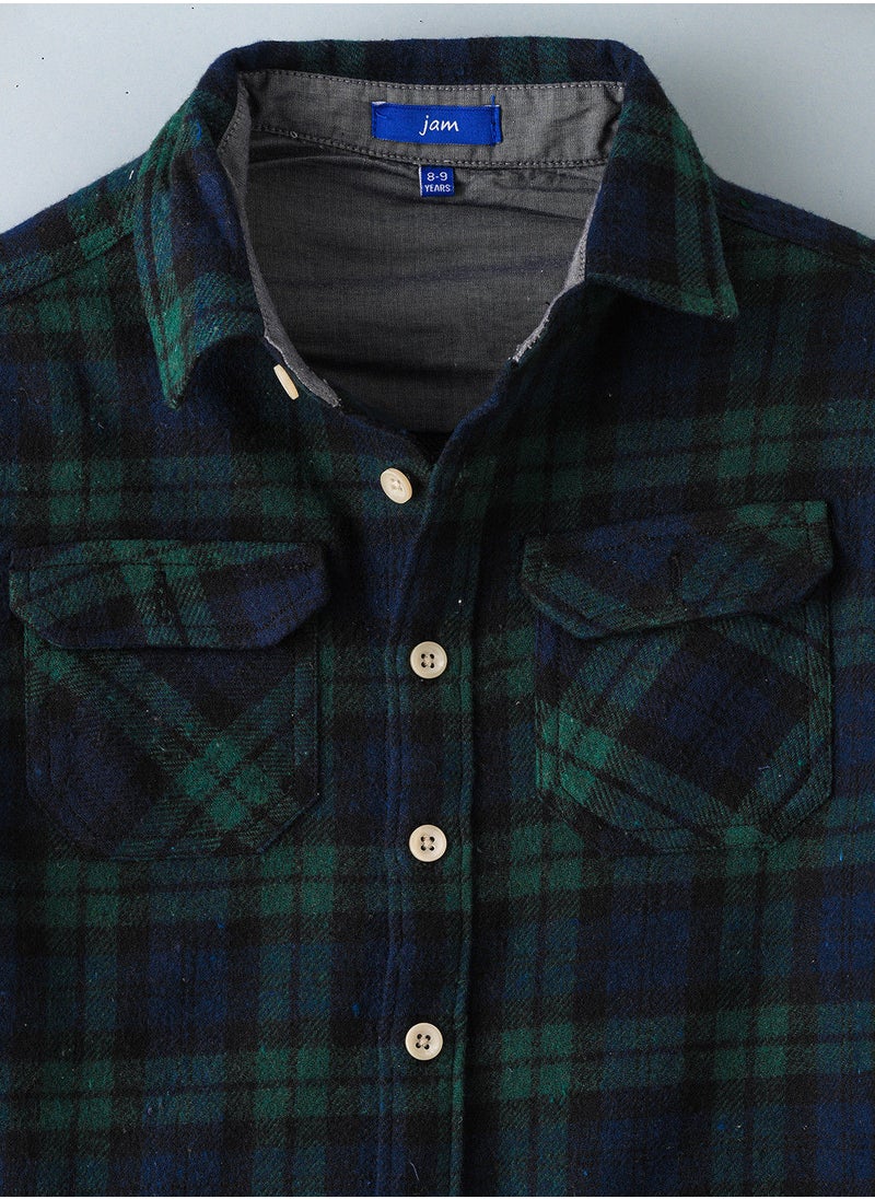 JAM Woven f/slv checks shirt  - Image 3