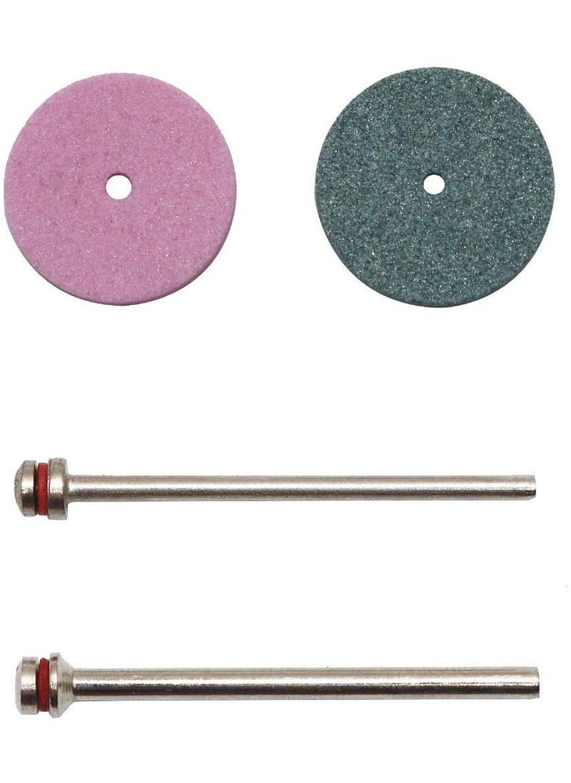 SWISSO SWISSO Mounted Grinding Wheel kit with Mandrel 235mm 3mm Grinding Stone Abrasive Wheels for Rotary Tool Wood Carving Engraving Accessories  - Image 4