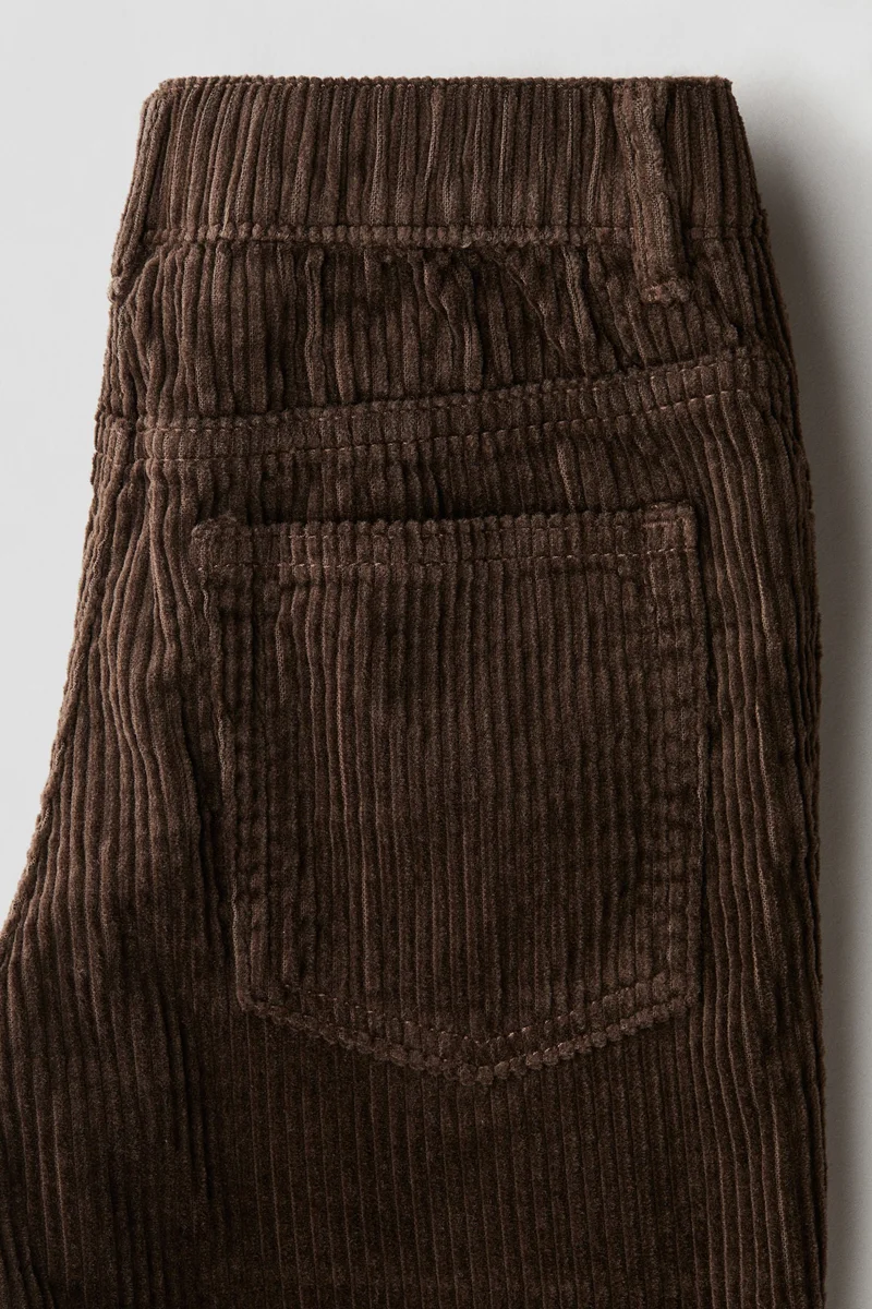 H&M Cotton corduroy trousers