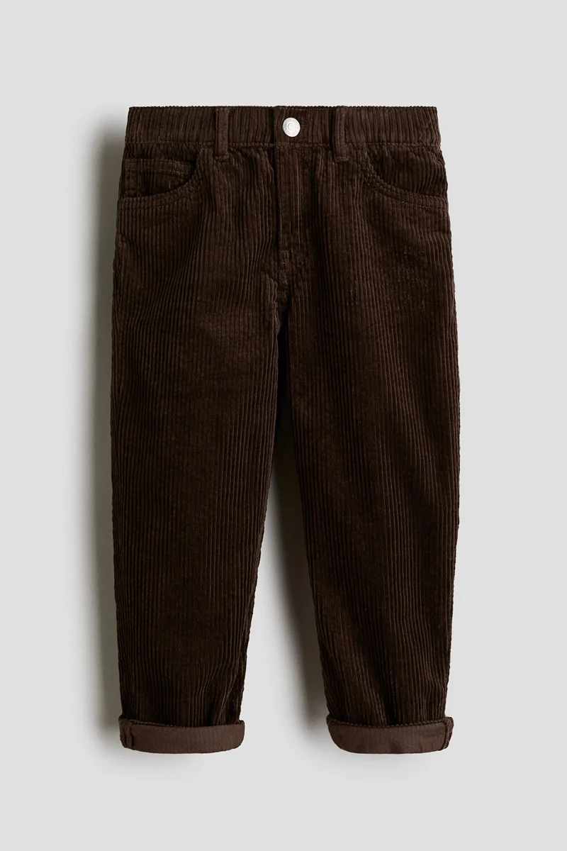 H&M Cotton corduroy trousers