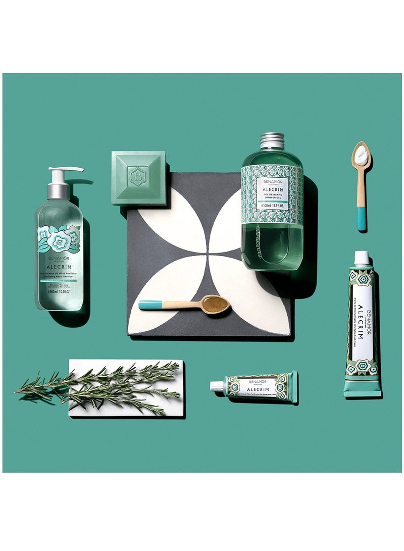 BENAMÕR Alecrim Hand Sanitizer with Glycerin – Refreshing No-Rinse Formula for Soft, Clean Hands – Daily Hand Hygiene – 300ml - Image 4