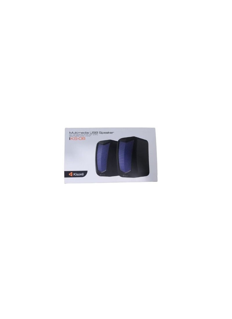 Kisonli - Multimedia USB Speakear Kisonli ks_06 for pc and laptop high quality - Image 1