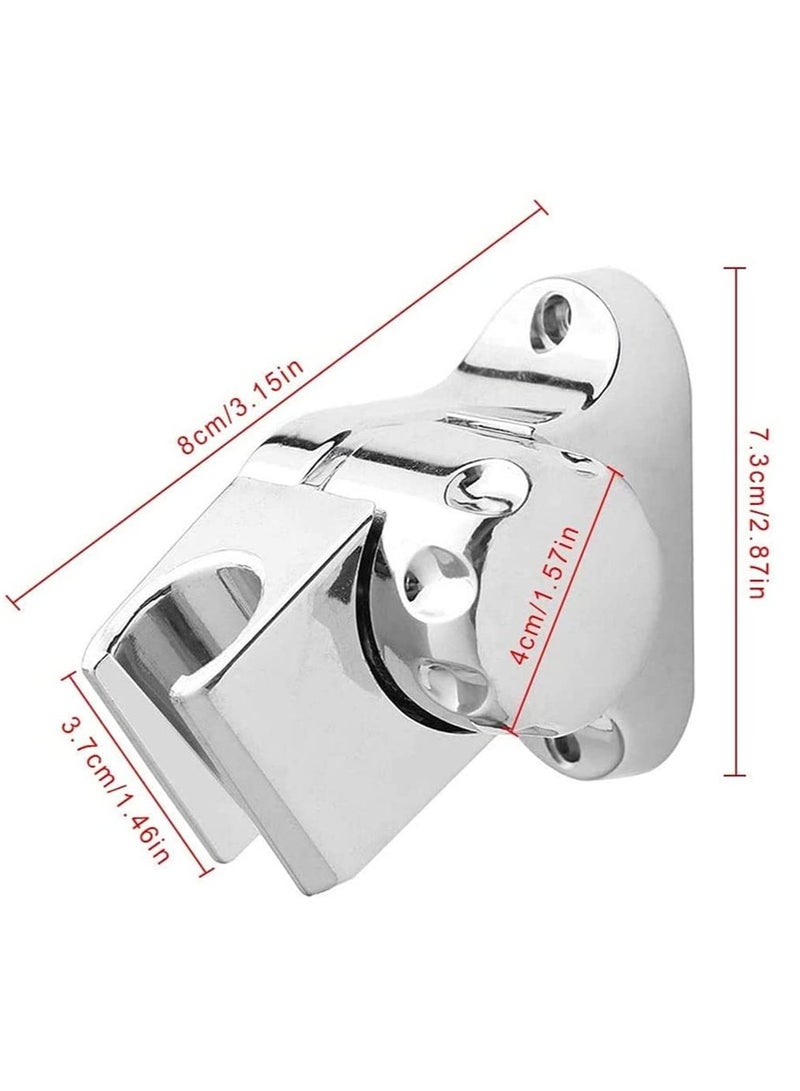SYOSI Bathroom Showers Holder, 30° Adjustable Shower Head Holder Wall Mounted Handheld Shower Head Bracket for Home Bathroom Accessories  - Image 2
