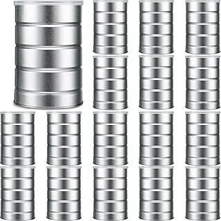 Jadive Empty Coffee Cans with Lids Metal Tin Can for Kitchen Storage Loose Leaf Tea Tin Containers Round Coffee Tin - Image 1