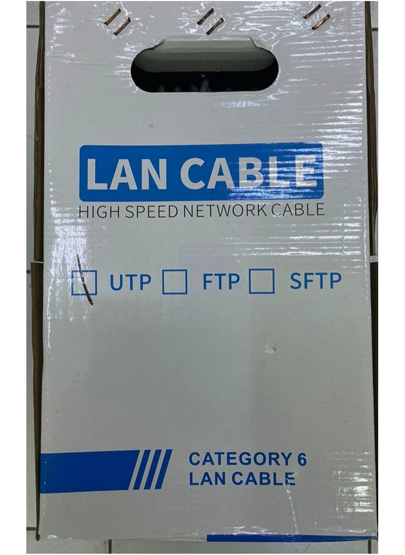 Cat6 Ethernet Cable Grey 305M Box  - Image 3