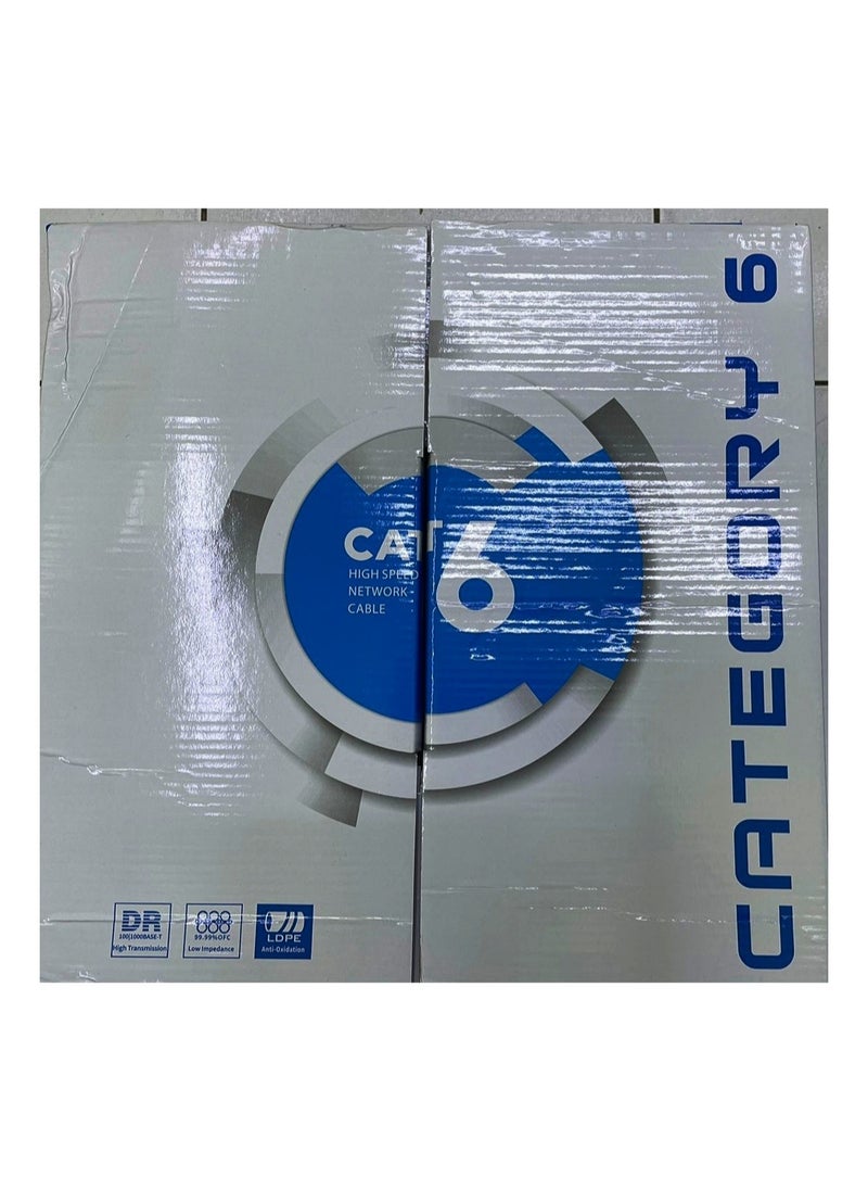 Cat6 Ethernet Cable Grey 305M Box  - Image 4
