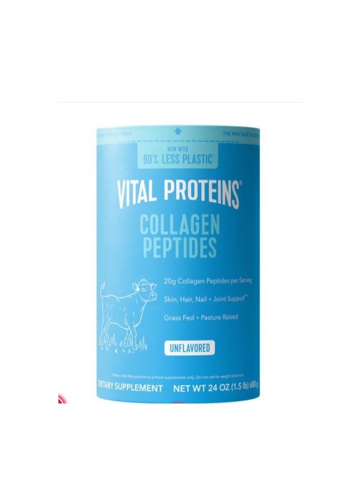 فيتال بروتينز ببتيدات الكولاجين من فيتال بروتينز، بدون نكهة، 1.5 رطل - Image 1