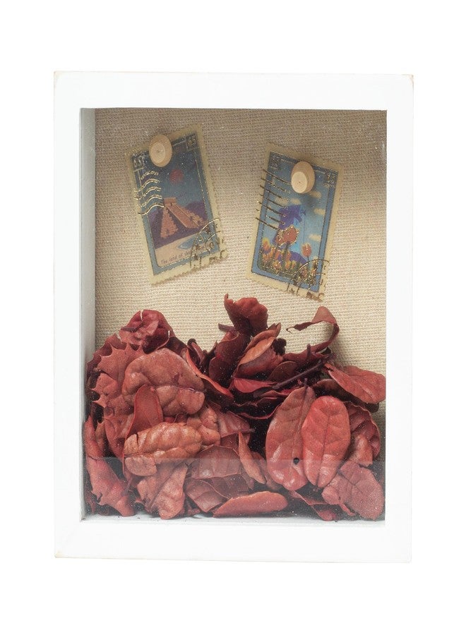 Increased Fire Shadow Box Frame 6x6 Shadow Box Display Case with Linen Back of Awards Memorabilia Flower, Pictures, Keepsakes、Bouquet、Medals and More Photos Memory Box White - Image 2